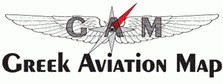 Greek Aviation Map