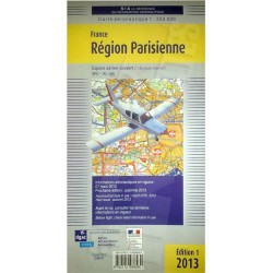 Carta d'area VFR regione Parigi